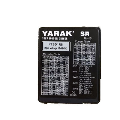 comprare Compact Open Loop Mini Stepper Driver 3.0A 2 fase Y2SD1R5 12 a 48VDC Input online manufacture