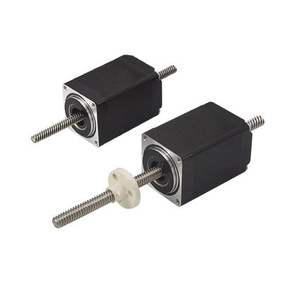 comprare 28LHS doppio albero Serie 140N Forza 2 fase Nema11 Nessun captive & External Nut Hybrid lineare Stepper Motors Accuatori online manufacture
