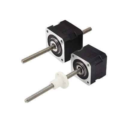 42 LHS Serie Sei fili 250N Forza 2 Fase Nema17 Nessun captive & External Nut ibrido lineare Stepper Motori lineari Accuatori
