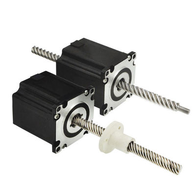 Nema23 Captive Double Stack Stepper Motor 990N Force 2 Phase 4 Wire Stepper Motor