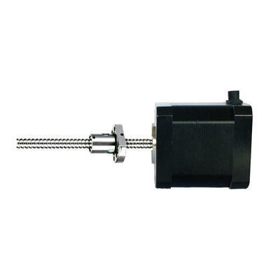 Nema23 2 fase 4 filo lineare motore stepper ibrido 100N motore stepper a vite a sfera di forza